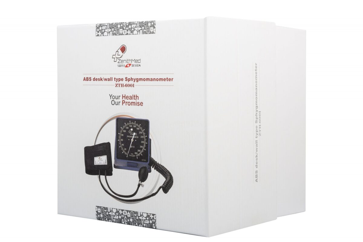 فشارسنج عقربه ای رومیزی.دیواری مربعی زنیت مد ZTH-6001 - Image 3