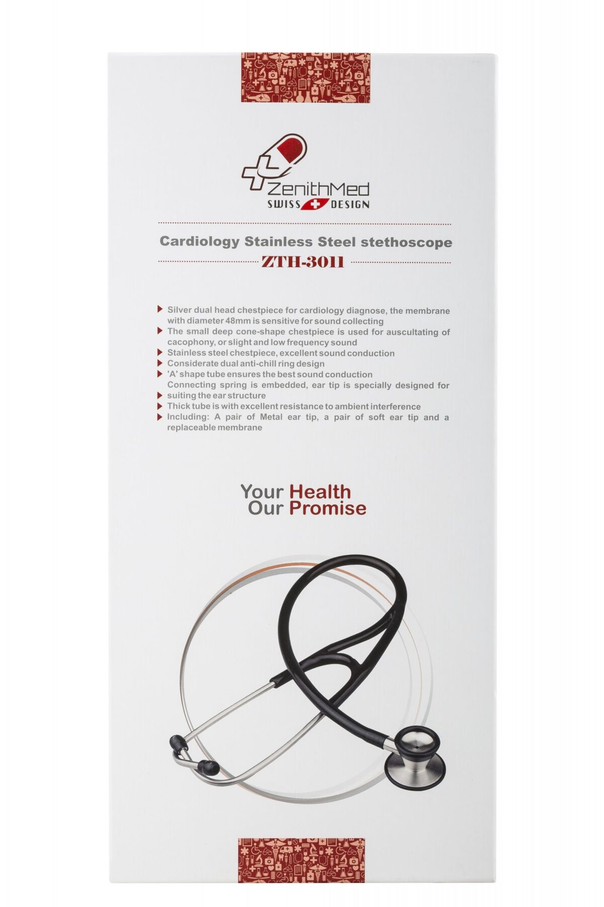 گوشی دوپاویون مستر کاردیولوژی زنیت مد ZTH-3011 - Image 3