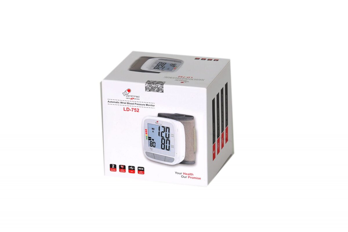 فشارسنج مچی دیجیتال دو حافظه ای زنیت مد LD-752 - Image 2
