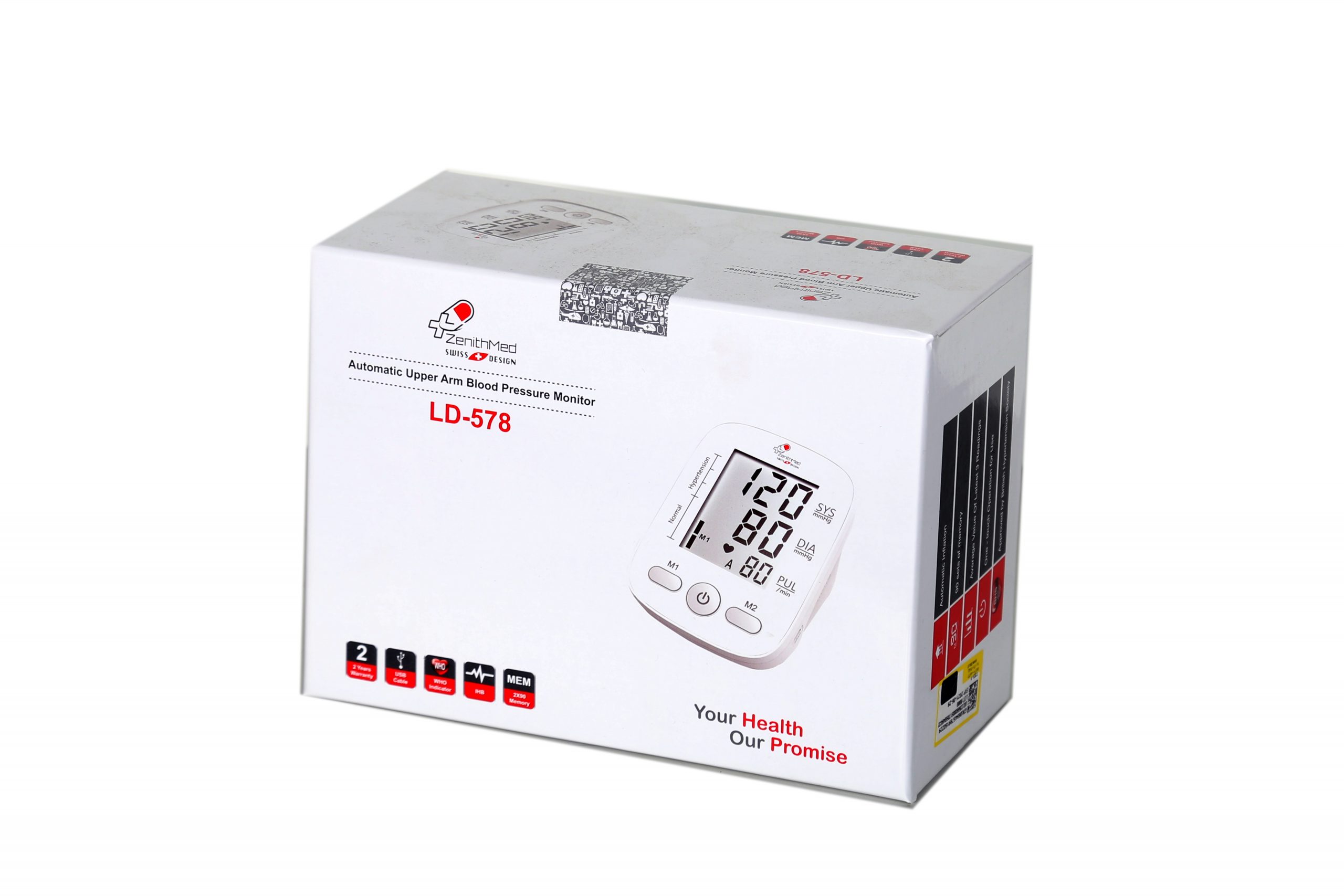BL6A6701 فشارسنج دیجیتال بازویی زنیت مد LD-578 - Image 3