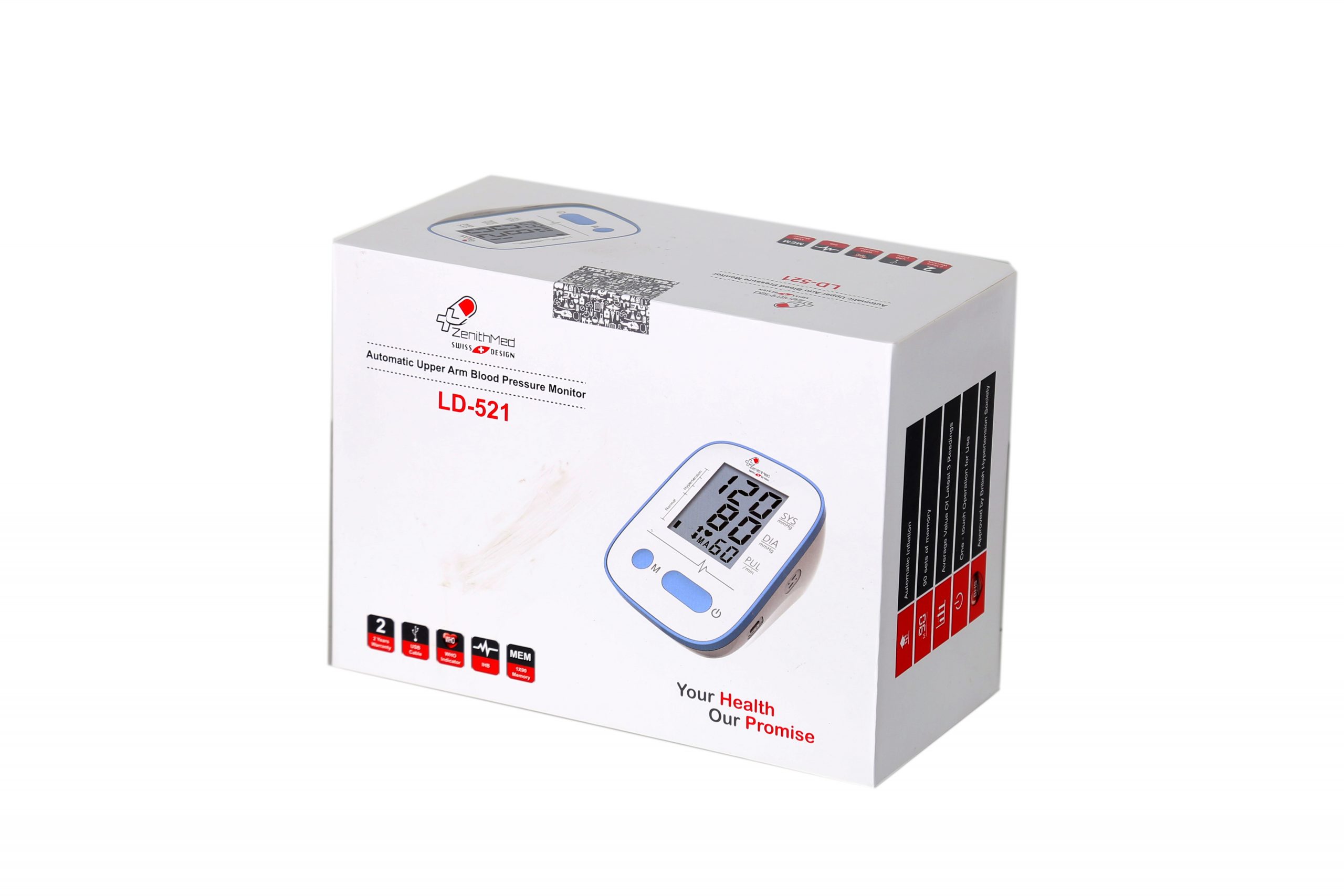 BL6A6705 فشارسنج دیجیتال بازویی زنیت مد LD-521 - Image 3