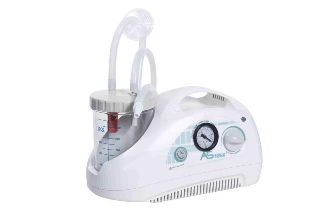 ساکشن رومیزی آمبولانسی ایتالیایی br-12 ساکشن CA-MI